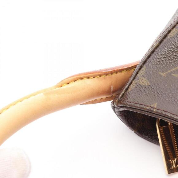 LOUIS VUITTON Brown Monogram Leather Looping GM Shoulder Bag - Picture 9 of 11